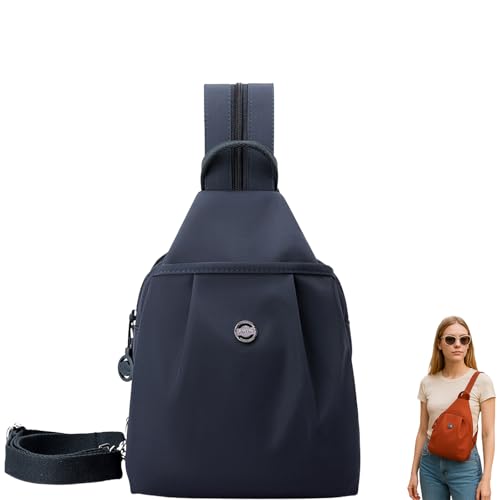 Waterproof 2-Way Commuter Bag, Outdoor Fashion Commuter Bag, Convertible Backpack with Adjustable Straps Connected (sapphire blue) von Jeeeun