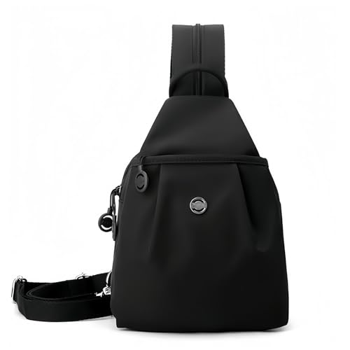 Waterproof 2-Way Commuter Bag – Convertible Travel Bag, Oxford Large Capacity Anti-Theft Shoulder Bags for Work & Travel (Black) von Jeeeun