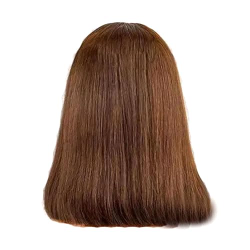 Jeenuuder 35,6 cm – Perücke aus Menschenhaar mit Spitze – Haar für Damen Perücke von Jeenuuder
