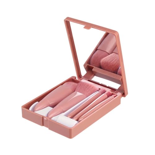 Jeenuuder Tragbares Make-Up-Pinsel-Set für Kosmetik, Foundation, Rouge, Puder, Lidschatten, zum Verblenden, Make-Up-Pinsel, Beauty-Tool von Jeenuuder