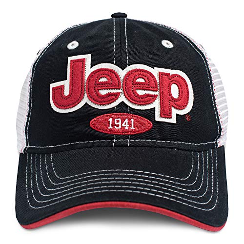 Jeep Felt Appliqué Hat Black von Jeep