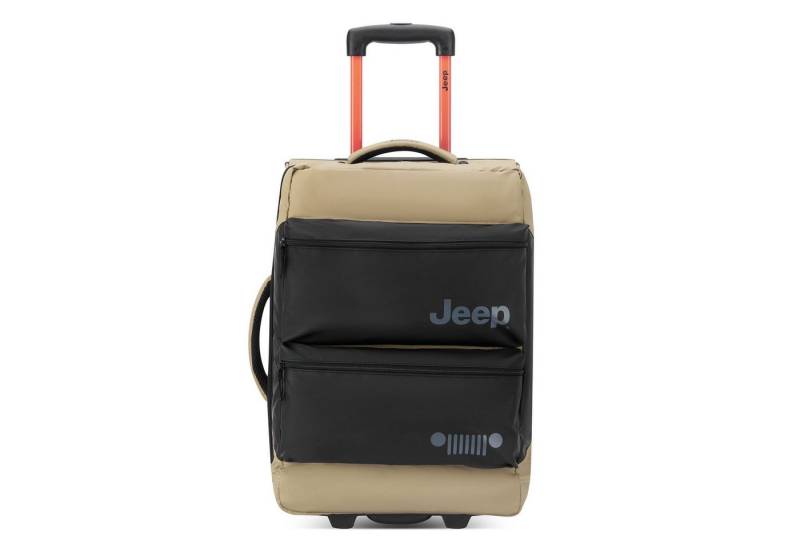 Jeep Handgepäck-Trolley JS006B, 2 Rollen, Polyester von Jeep