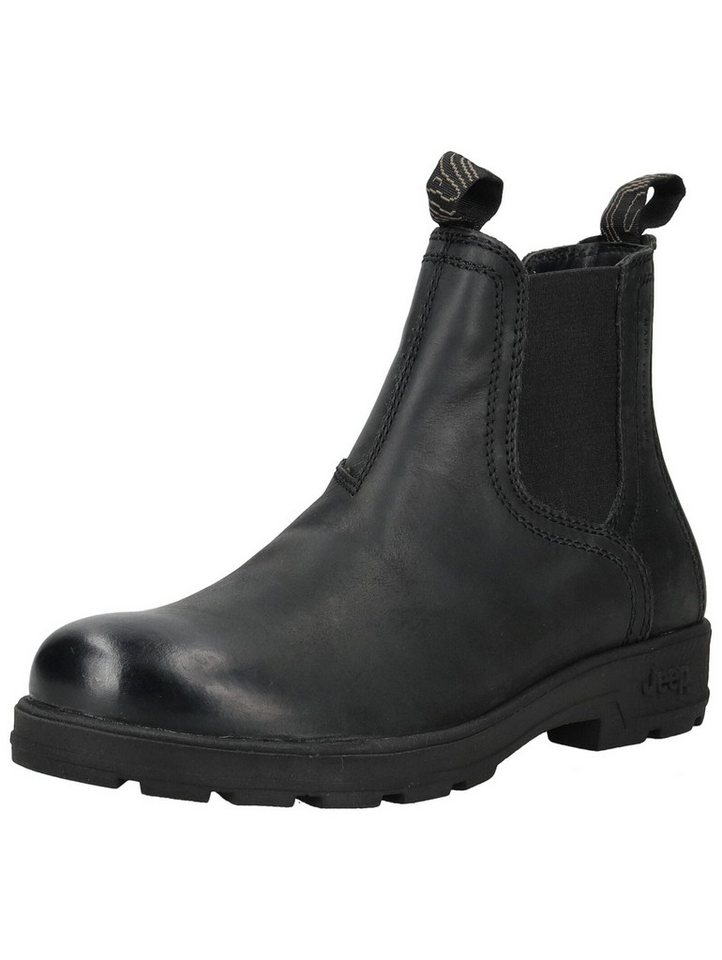 Jeep Stiefelette Leder/Textil . Stiefelette von Jeep