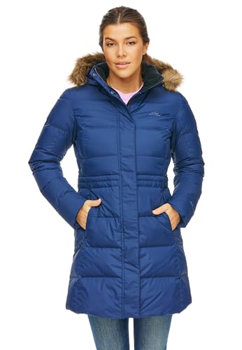 Jeff Green Damen Atmungsaktiver Wasserdichter Daunen Outdoor Parka Fely, Farbe:Peacot, Größe:36 von Jeff Green