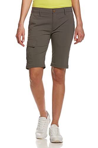 Jeff Green Damen Elastische Schnell Trocknende Kurze Leichte Cargo Outdoor Funktions Hose Melina, Farbe:Deep Lichien Green, Größe:36 von Jeff Green