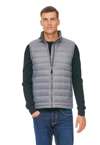 Jeff Green Herren Leichte 750 Cuin Daunen Weste Gerry, Größe:XL, Farbe:Light Grey von Jeff Green