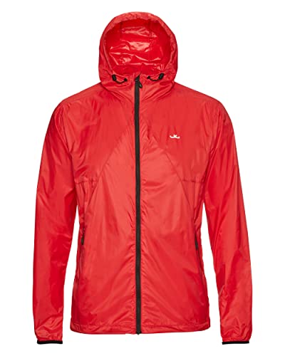 Jeff Green Herren Ultraleichte Atmungsaktive Winddichte Outdoor Sport Funktions Jacke Leon, Größe:L, Farbe:Wine von Jeff Green