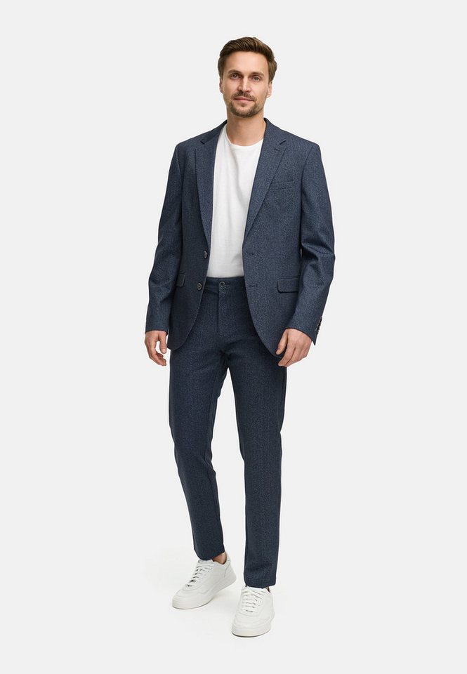 Jeff Anzug Herren JFLuke SET 2-Teiler Herrenanzug (Set, 2-tlg., Anzug Set) 2-teiliges Set von Jeff