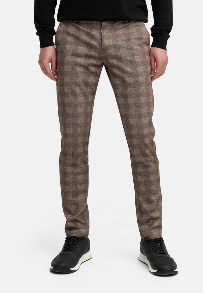 Jeff Anzughose Herren JFLeo Anzug Hose Herrenhose in 3 Farben erhältlich, kariert von Jeff