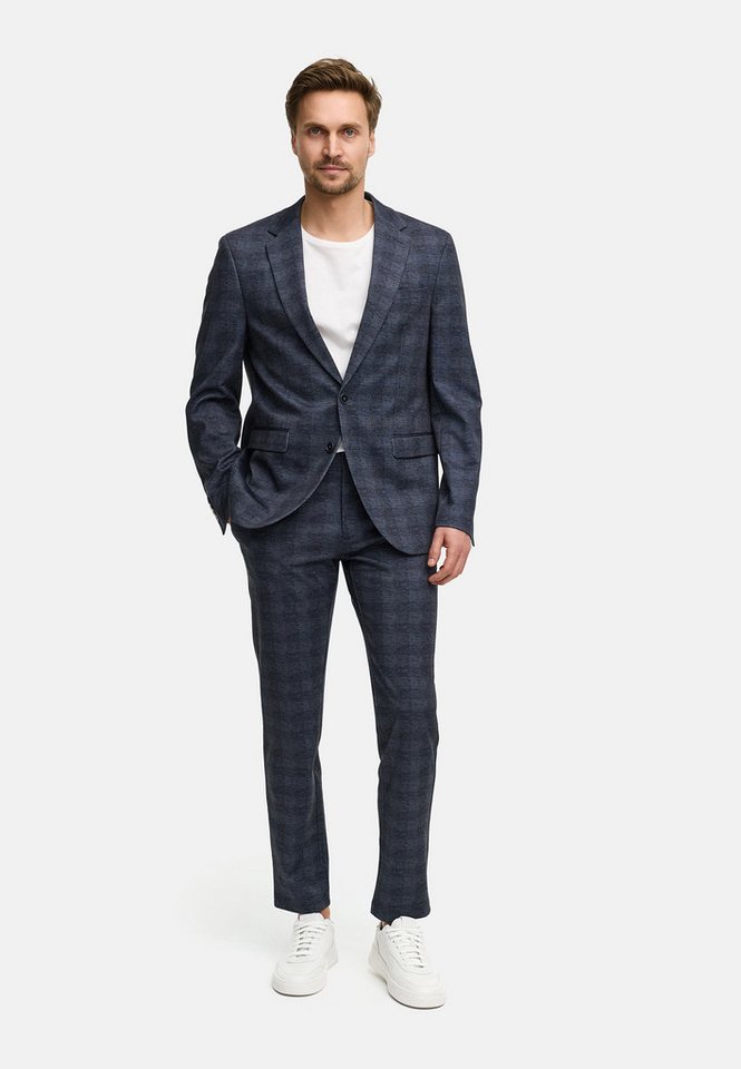 Jeff Anzughose Herren JFLeo Anzug Hose Herrenhose in 3 Farben erhältlich, kariert von Jeff