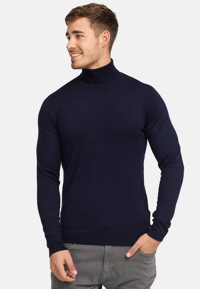 Jeff Strickpullover Herren Malcolm Pullover Herrenpullover Feinstrickpullover mit Rollkragen von Jeff