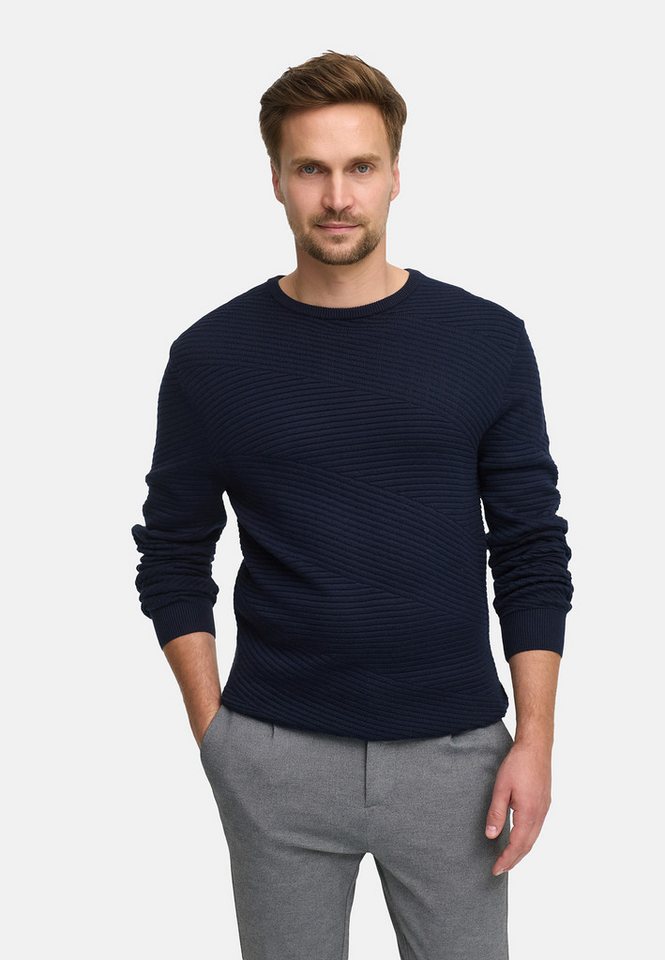Jeff Strickpullover Herren JFAbram crew Pullover Herrenpullover Strickpullover mit Rundhalsausschnitt von Jeff