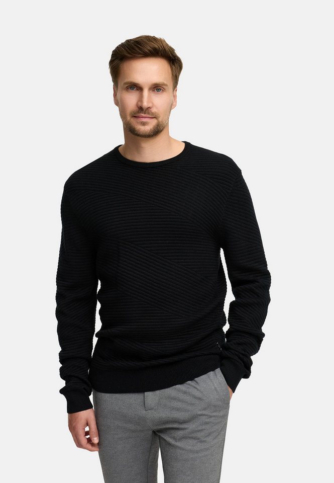 Jeff Strickpullover JFAbram crew neck Strickpullover mit Rundhalsausschnitt von Jeff