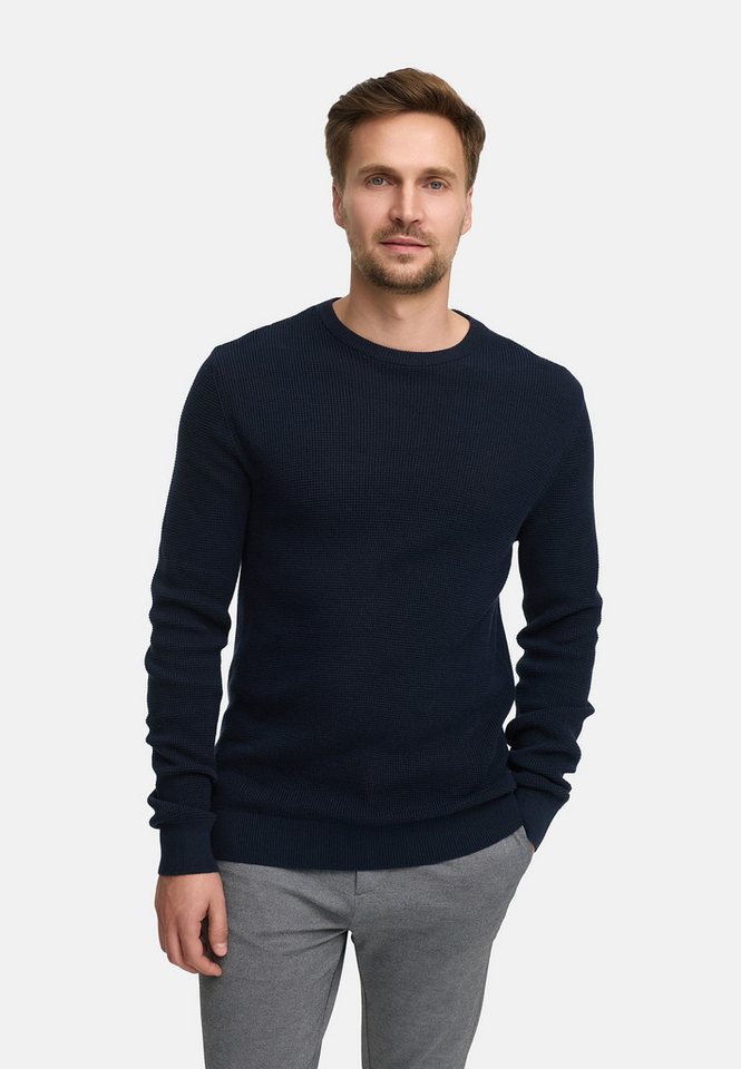 Jeff Strickpullover Herren JFTristan crew Pullover Herrenpullover mit Rundhalsausschnitt, bequemer Regular Fit von Jeff