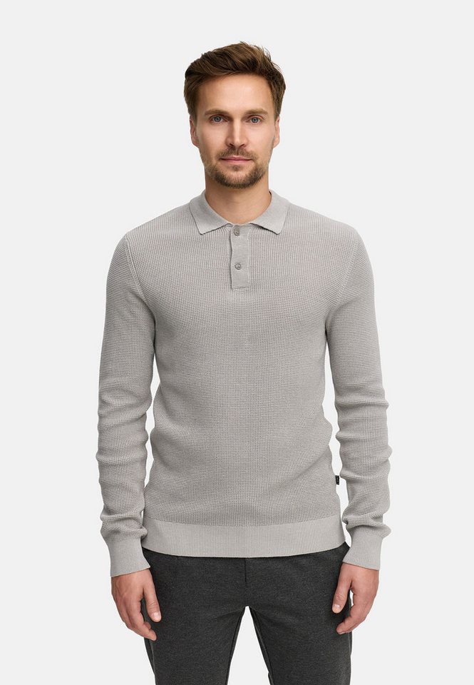 Jeff Strickpullover JFTristan polo knit mit Polokragen und Knopfleiste Jeff Strickpullover JFTristan polo knit mit Polokragen und Knopfleiste von Jeff