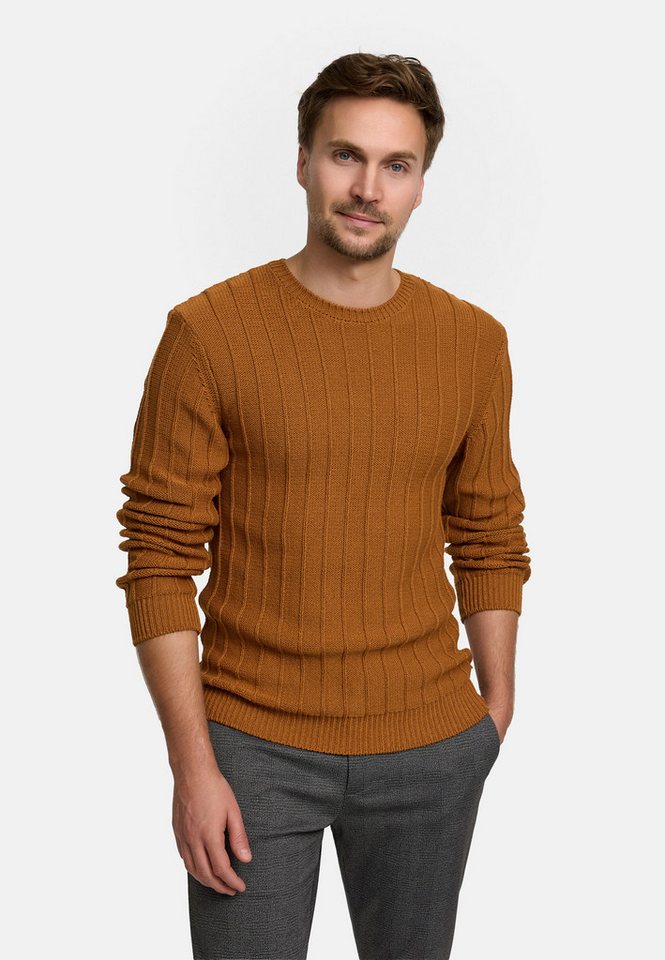Jeff Strickpullover Herren JFTruman crew Pullover Herrenpullover aus 100 % Baumwolle gefertigt von Jeff