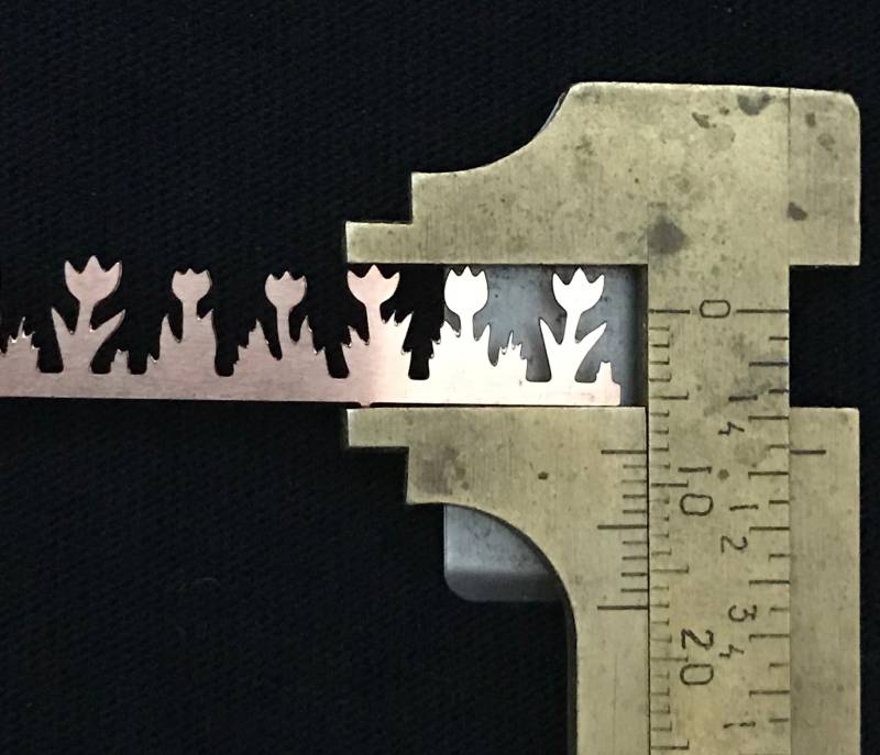 1 Stueck Blumenfassung Aus Kupfer von JeffKleinSilver