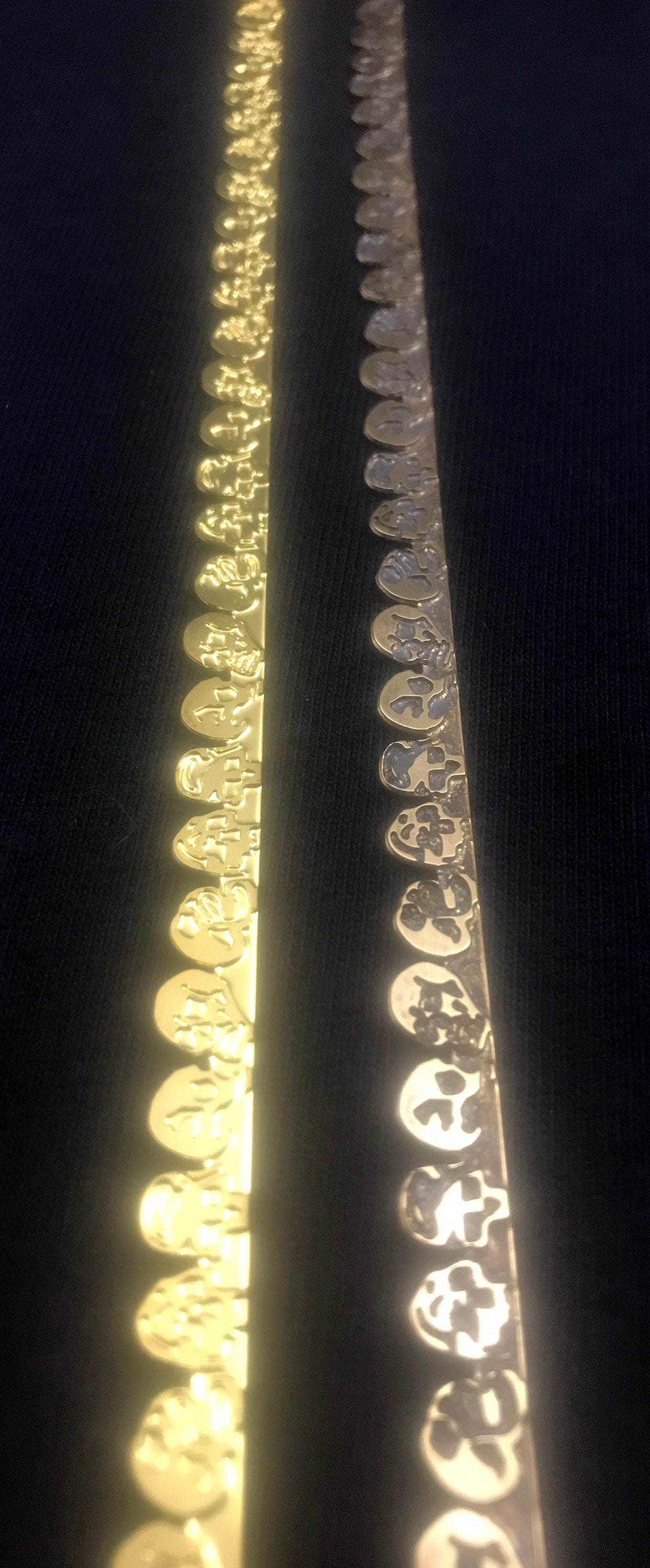 1 Stück Kupfer Oder Messing Totenkopf Dekorative Ausgefallene Lünette Galeriedraht von JeffKleinSilver