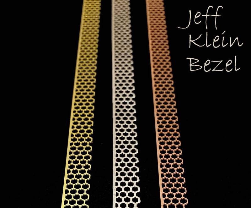 1 Stück Kupfer Oder Messing Waben Dekorative Lünette Draht von JeffKleinSilver