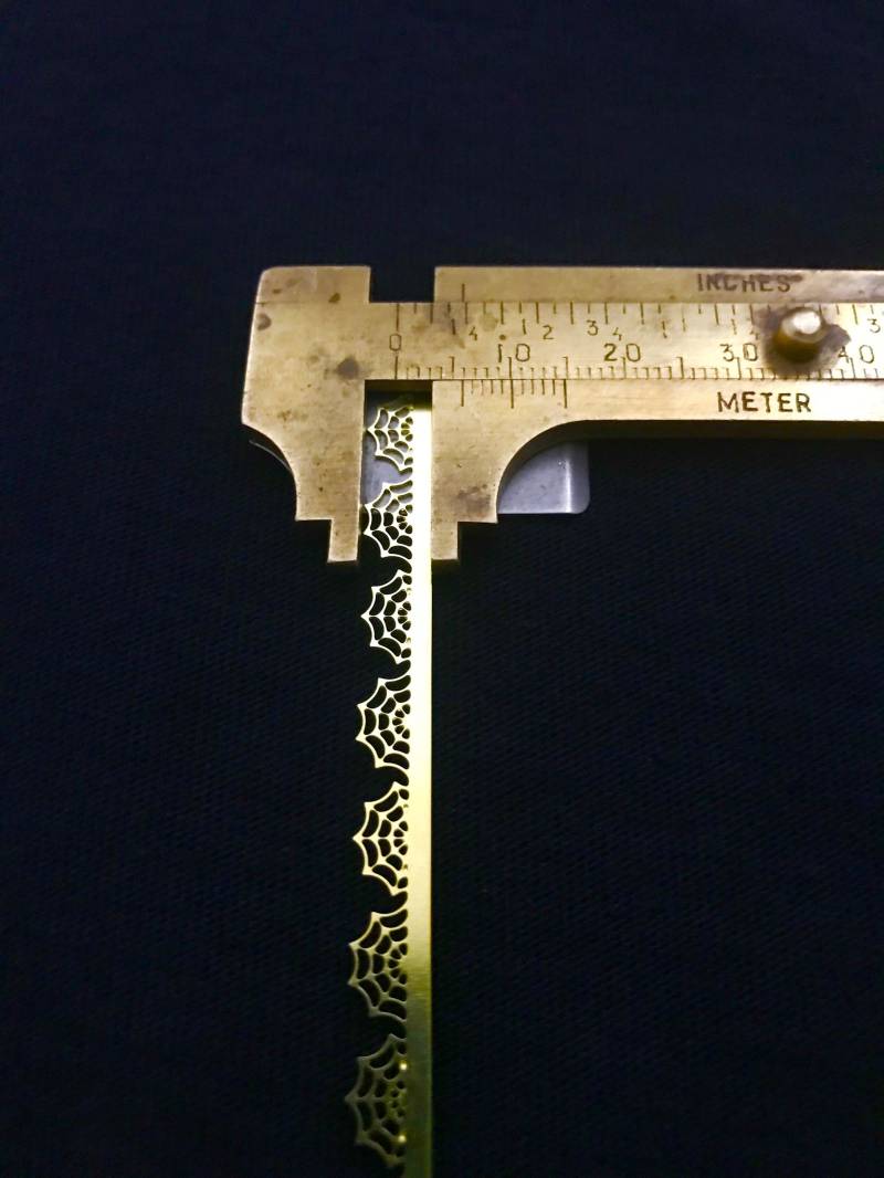 1 Stück Messing Webbezel von JeffKleinSilver