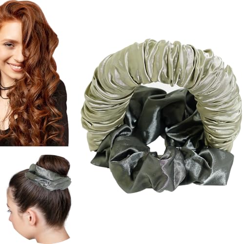 Heatless Curling Scrunchies für Frauen, über Nacht Heatless Curls Scrunchie zum Schlafen, weiches Curling Scrunchie, keine Hitze Locken für langes Haar von Jeffan