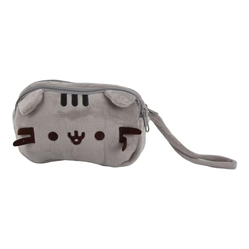 Jeffergarden Canvas Kätzchen Toilettenbeutel Katzen Make -up -Tasche Süße Stilvolle Weiche Geldbörse für Ausflugs Reisebüro von Jeffergarden