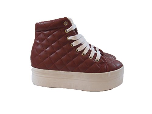 Jeffrey Campell Campbell JC Play Platform Sneaker homg e:, bordeaux, 38 EU Jeffrey Campell Campbell JC Play Platform Sneaker homg e:, bordeaux, 38 EU von Jeffrey Campell