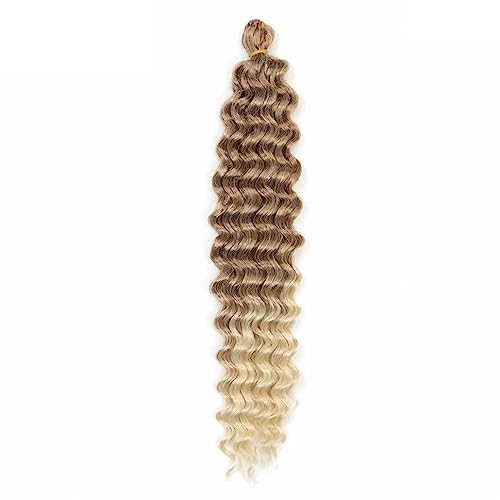 22 Zoll 28 Zoll Synthetische Lange Tiefe Welle Twist Häkeln Haar Rosa Flechten Haar Lockige Welle Extensions Für Frauen von Jegsnoe