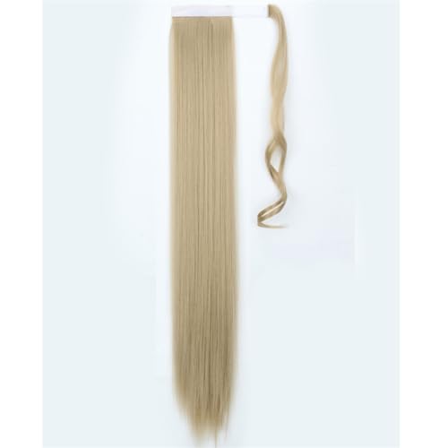 85 Cm Synthetische Lange Gerade Pferdeschwanz-Haarspange In Haarverlängerungen Blond Braun Umwickelndes Pferdeschwanz-Haarteil Für Frauen von Jegsnoe