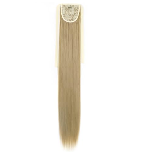 85 Cm Synthetische Lange Gerade Pferdeschwanz-Haarspange In Haarverlängerungen Blond Braun Umwickelndes Pferdeschwanz-Haarteil Für Frauen von Jegsnoe