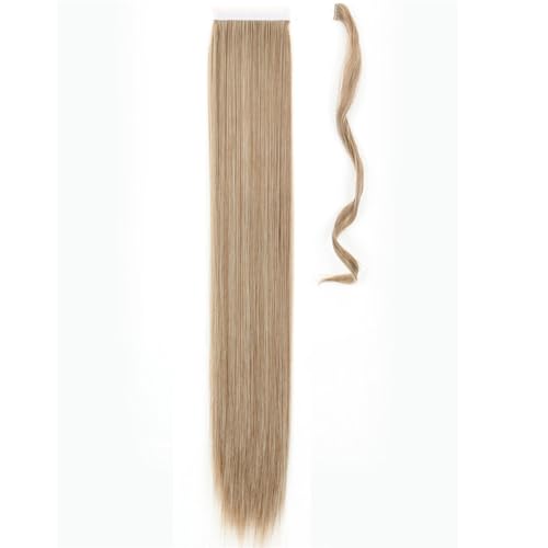 85 Cm Synthetische Lange Gerade Pferdeschwanz-Haarspange In Haarverlängerungen Blond Braun Umwickelndes Pferdeschwanz-Haarteil Für Frauen von Jegsnoe