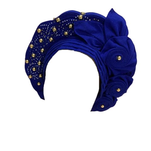 Afrikanisches Hochzeits-Stirnband für Damen, nigerianischer Gele-Turban Aso Oke Headtie Hochzeit Stirnband von Jegsnoe