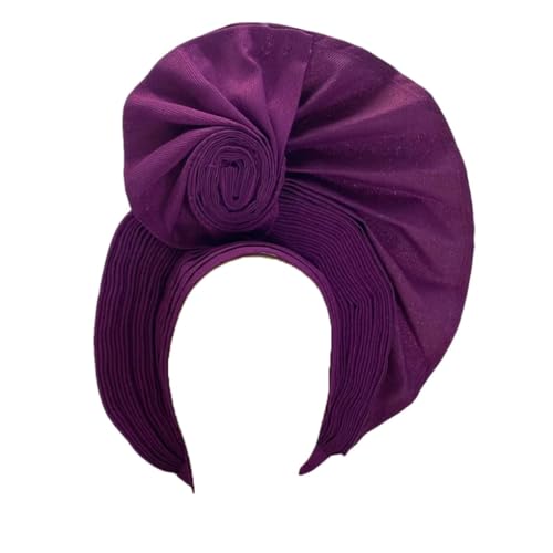 Afrikanisches Hochzeits-Stirnband für Damen, nigerianischer Turban, Auto-Gel-Stirnband, Hochzeits-Stirnband von Jegsnoe