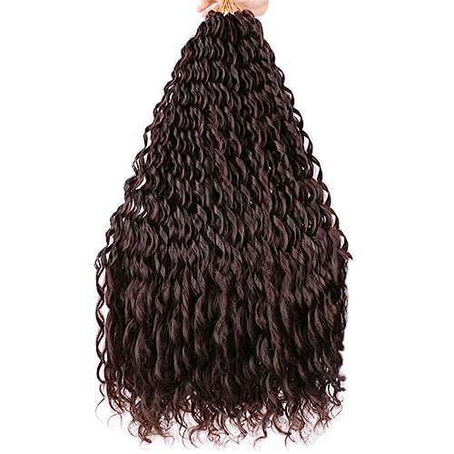 Afro Curly Ombre Synthetische Häkelzöpfe Natürliche Lose Wasserwelle Flechten Haarverlängerungen Für Frauen von Jegsnoe