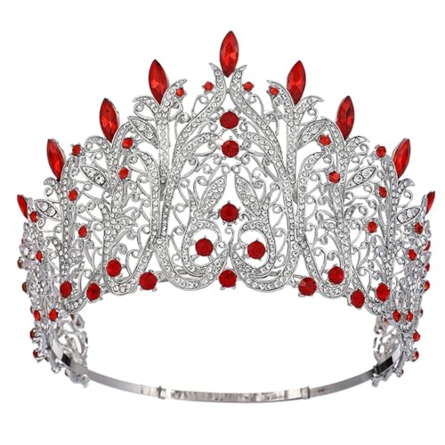 Große Kristallkrone, Brautkrone Und Tiara, Strasssteine, Königin-Stirnband, Hochzeit, Haarschmuck von Jegsnoe