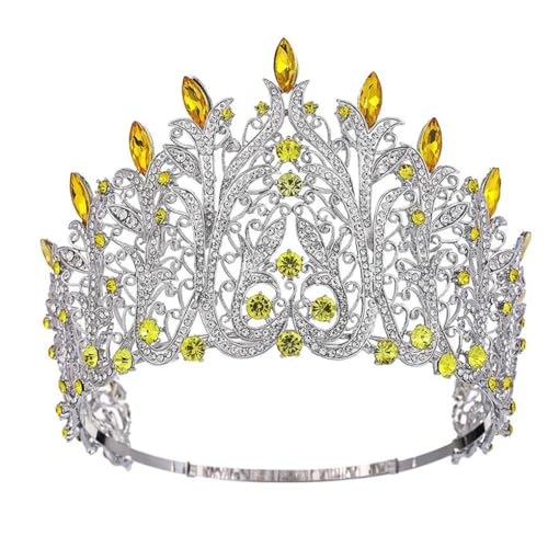 Große Kristallkrone, Brautkrone Und Tiara, Strasssteine, Königin-Stirnband, Hochzeit, Haarschmuck von Jegsnoe