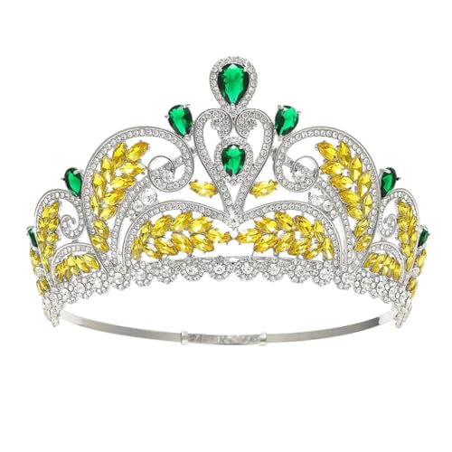 Hochzeit Brautkronen Prinzessin Tiara Und Kronen Für Frauen Kopfschmuck Haarschmuck von Jegsnoe