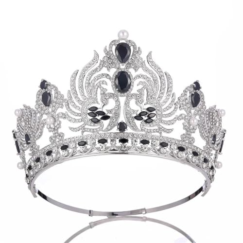 Hochzeit Krone Braut Kopfbedeckung Tiaras Geburtstag Königin Tiaras Und Krone Für Frauen Party Haarschmuck von Jegsnoe