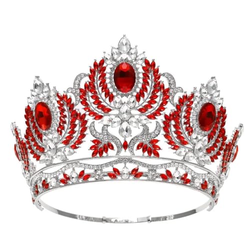 Hochzeit Tiara Und Kronen Für Frauen, Krone, Königin, Bunte Kronen, Kleid, Show, Stirnband, Prinzessin, Haarschmuck von Jegsnoe