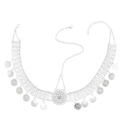 Indische Arabische Münzen-Quasten-Kopfketten Für Frauen, Böhmische Kristall-Stirnbänder, Braut, Hochzeit, Party, Haarschmuck Indische Arabische Münzen-Quasten-Kopfketten Für Frauen, Böhmische Kristall-Stirnbänder, Braut, Hochzeit, Party, Haarschmuck von Jegsnoe