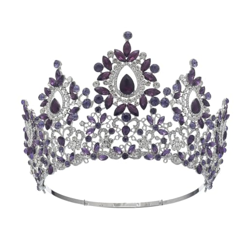 Kronen Für Frauen, Haarkrone, Königin, Party, Bühnenshow, Hochzeit, Tiaras, Kopfschmuck, Zubehör von Jegsnoe