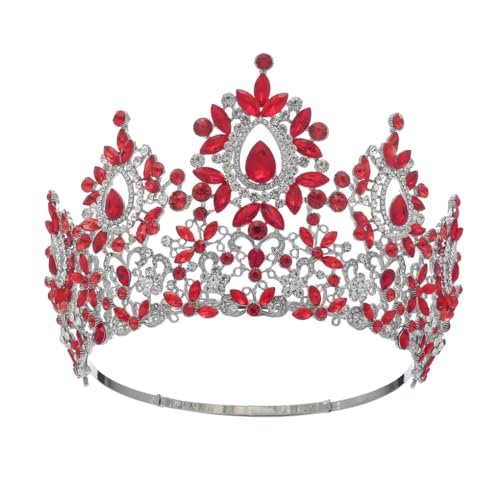 Kronen Für Frauen, Haarkrone, Königin, Party, Bühnenshow, Hochzeit, Tiaras, Kopfschmuck, Zubehör von Jegsnoe