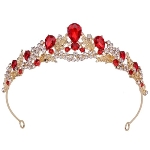 Luxus Kristall Stirnband Braut Tiara Krone Strass Königin Stirnband Braut Kronen Hochzeit Haarschmuck von Jegsnoe