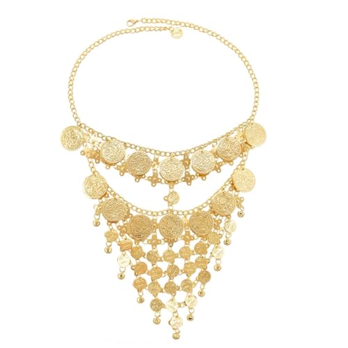 Luxus-Münze-Frauen-Stirnband, Goldener Charme, Türkische Quasten, Ethnischer Haarschmuck, Indische Party-Tanz-Gesichtsketten Luxus-Münze-Frauen-Stirnband, Goldener Charme, Türkische Quasten, Ethnischer Haarschmuck, Indische Party-Tanz-Gesichtsketten von Jegsnoe