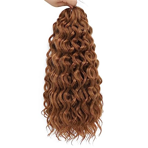 Ocean Wave Flechten Haarverlängerungen Tiefes Gewelltes Twist Häkelhaar Synthetische Afro Lockige Hawaii Ombre Rosa Häkelzöpfe Für Frauen von Jegsnoe