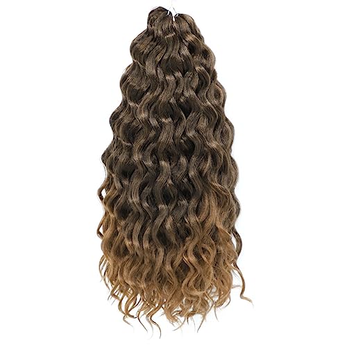 Ocean Wave Flechten Haarverlängerungen Tiefes Gewelltes Twist Häkelhaar Synthetische Afro Lockige Hawaii Ombre Rosa Häkelzöpfe Für Frauen von Jegsnoe