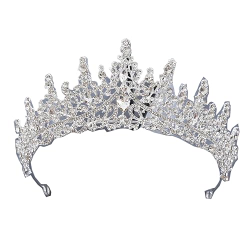 Schwarze Kristall-Ballkönigin-Kronen Und Tiaras, Braut-Stirnband Für Frauen Und Mädchen, Hochzeit, Haarschmuck von Jegsnoe