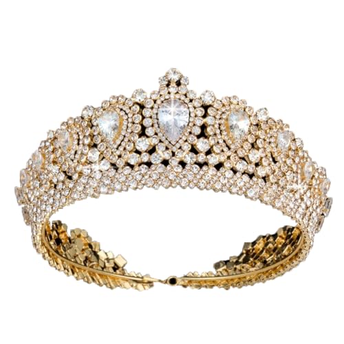 Silberne Krone Für Frauen, Kristall-Hochzeits-Tiara Und Kronen Für Mädchen, Elegante Frauen-Tiaras Und Kronen Für Party von Jegsnoe