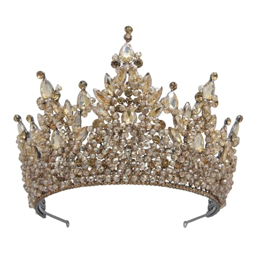 Strass Hochzeit Kronen Und Tiaras Für Frauen Kopfschmuck Kristall Handgemachte Braut Tiara Für Frauen Haar-Accessoires von Jegsnoe