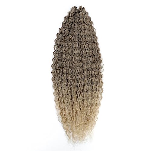 Tiefe Welle Twist Häkeln Haar Natürliche Synthetische Afro Lockige Häkeln Zöpfe Ombre Flechten Haar Extensions Für Frauen Hohe Tempreture Tiefe Welle Twist Häkeln Haar Natürliche Synthetische Afro Lockige Häkeln Zöpfe Ombre Flechten Haar Extensions Für Frauen Hohe Tempreture von Jegsnoe